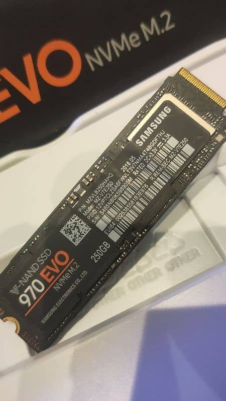 samsung 970 EVO NVME 256gb 0