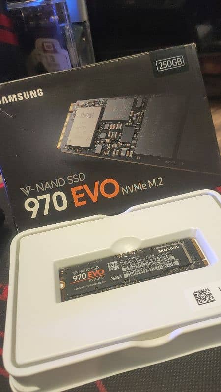 samsung 970 EVO NVME 256gb 1