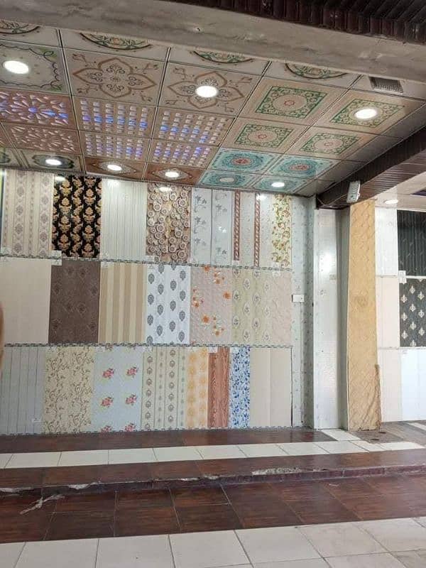 Wpc Wall panel - Ceiling -Pvc wallpanel- fency ceiling - False ceiling 10