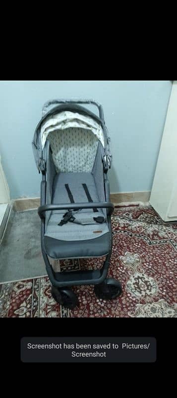 Tinnies Baby Stroller E06 Grey colour full new condition 3