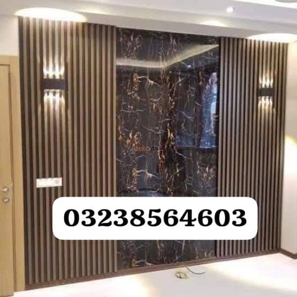 Pvc wall panel - Wpc wall panel - Fluted pvc panel - Spc Floor 18