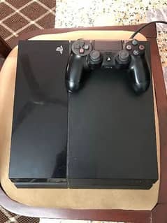 Playstation 4 Fat with Controller & Box (& GTA V Disk)