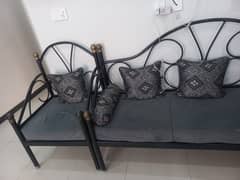 Iron sofa availbale for sale in good condition