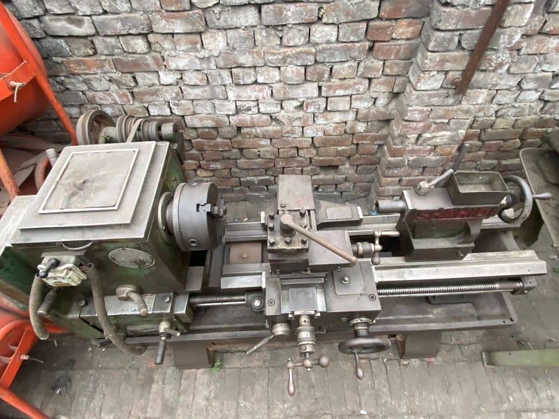 5 foot lathe machine 1