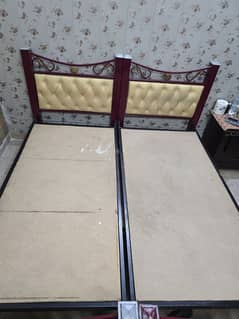 High Quality Iron Double Bed Set