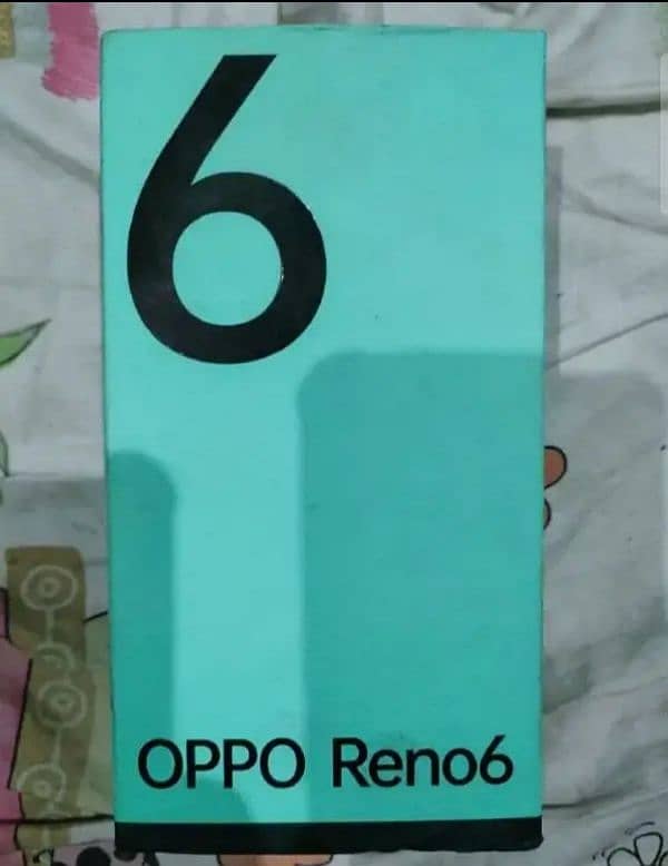 oppo reno 6  ( 8+8/128 )  with box & charger 0