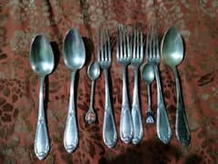 antic spoon silver