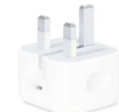 Apple USB-C Power Adapter (20W) Fast charging