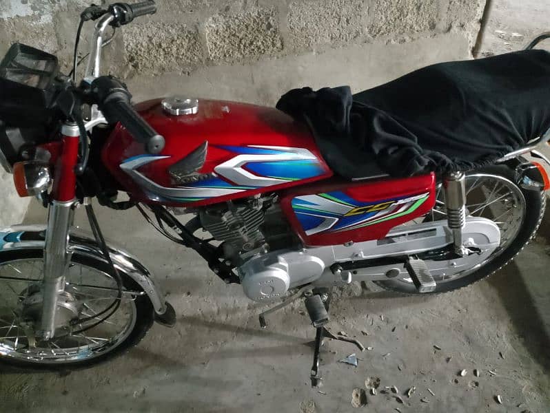 Honda cg 125 2022 Karachi no 2