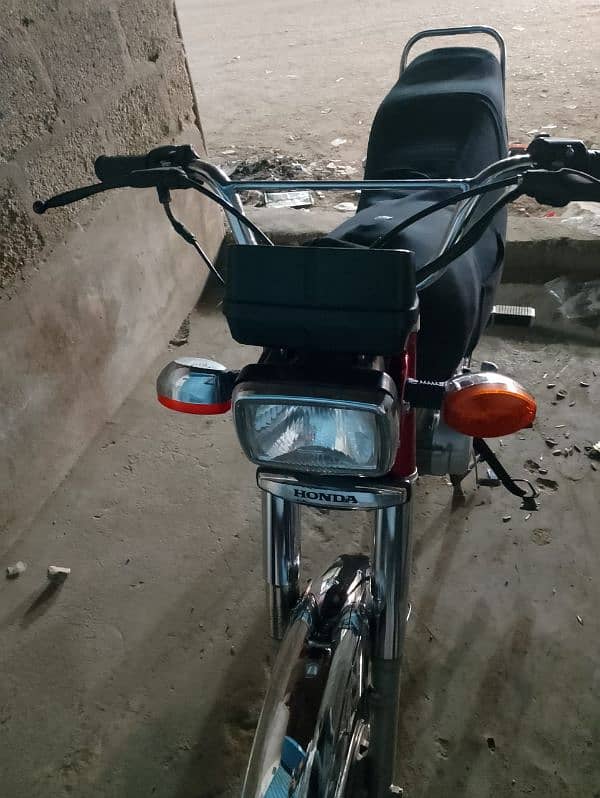 Honda cg 125 2022 Karachi no 8