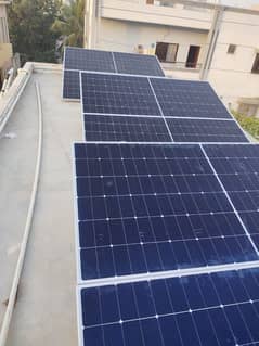 Solar System Installation - Inverter - Rooftop Solar panels Setup