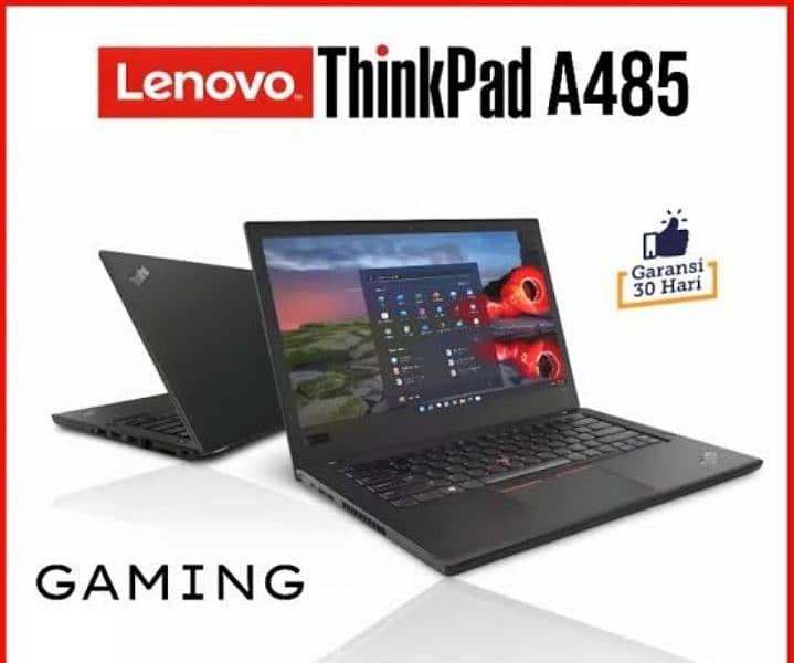 Lenovo Thinkpad A485 Gaming/Professional Beast Laptop (Ryzen 5-2500U) 0