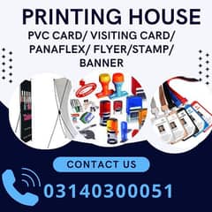 Penafilex printing visiting card bill book broucher printing services