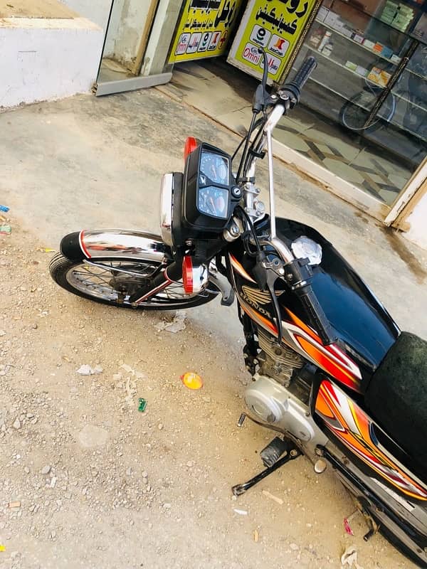 Honda CG 125 2022 Hyderabad Number 5