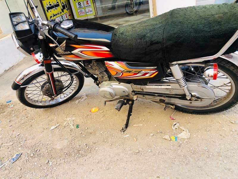 Honda CG 125 2022 Hyderabad Number 8