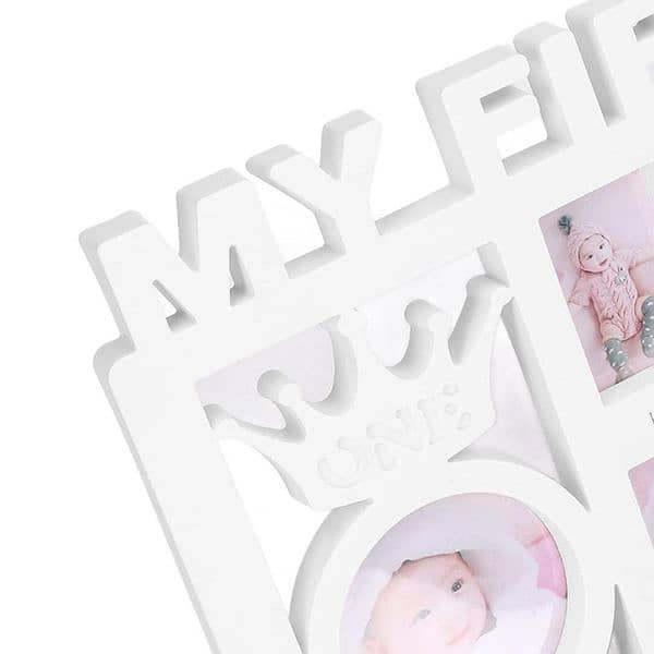 Durable 1 Pc Photo Frame: Cherish Your Baby's First Year Memories 5