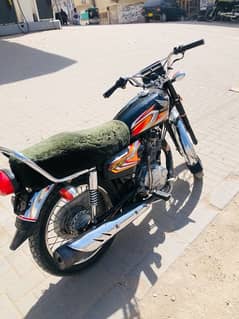 Honda CG 125 2022 Hyderabad Number Registered