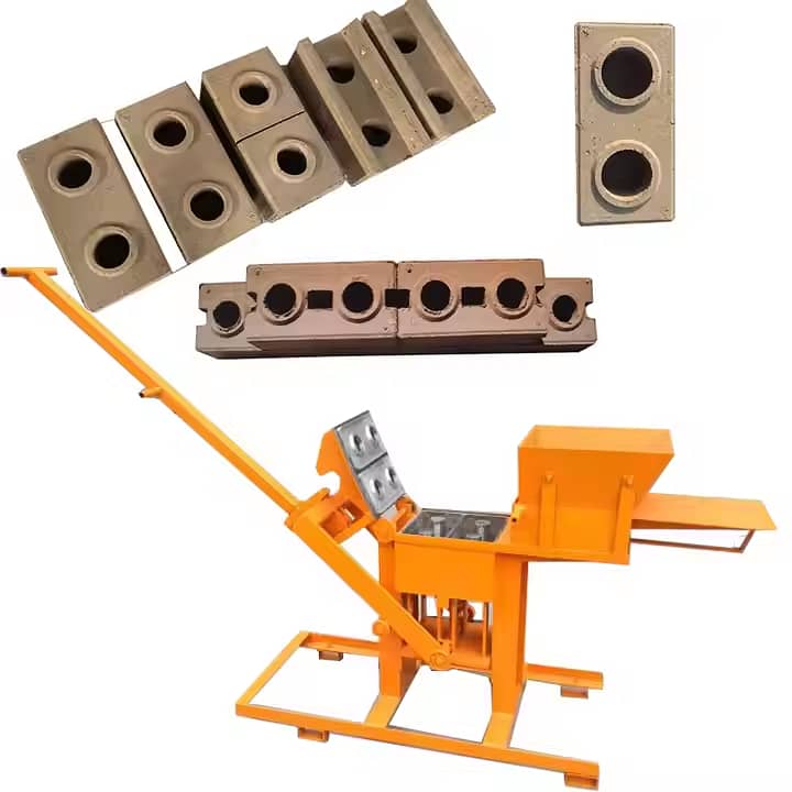 Interlock automatic clay brick machine hydraulic press 1