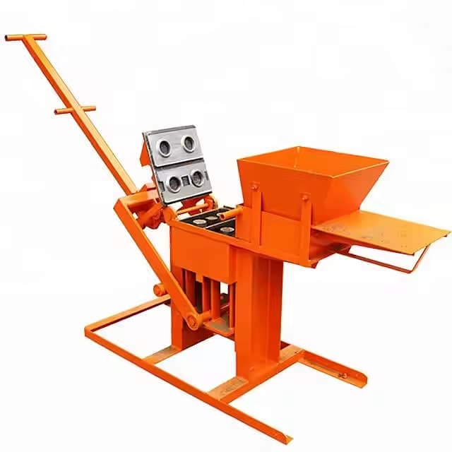 Interlock automatic clay brick machine hydraulic press 5