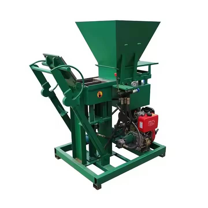 Interlock automatic clay brick machine hydraulic press 9