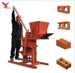 Interlock automatic clay brick machine hydraulic press