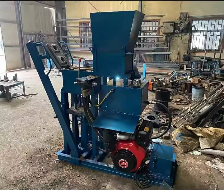 Interlock automatic clay brick machine hydraulic press 15