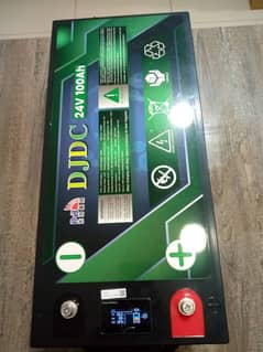 Dongjin DJDC Lithium ion Battery (Desktop) IP66 24V 100AH 6000 Cycles