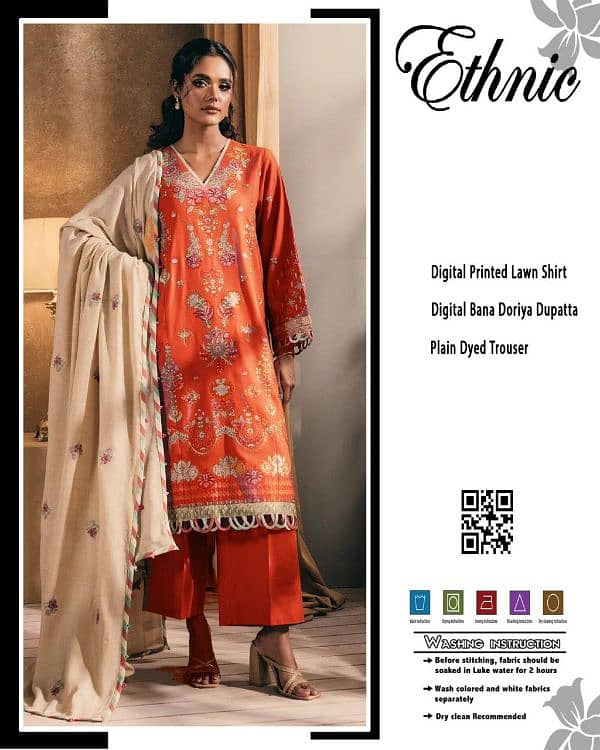 Ethnic LAWN 3pc 5