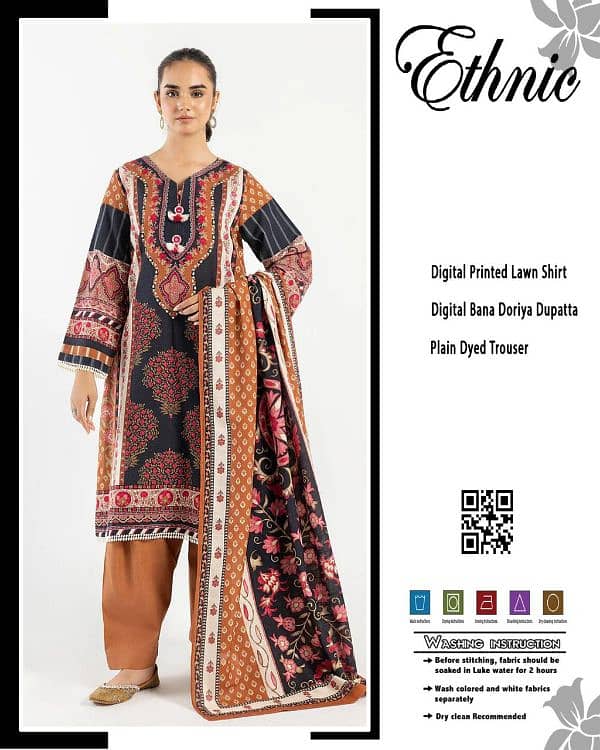 Ethnic LAWN 3pc 6