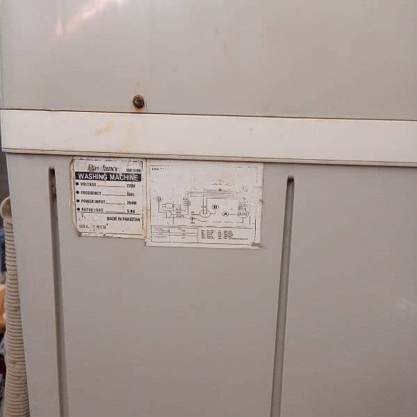 Dawlance washing machine Dw5100 3