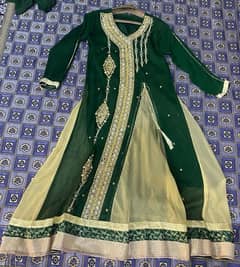 Green Maxi For Women (Size Medium)