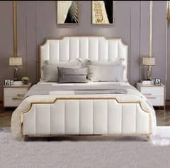 Bed Set - King Size Bed - Double Bed - Solid Bed - Wooden Bed Set