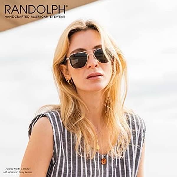 Randolph Engineering Aviator Sunglasses & American Optical Unisex 9