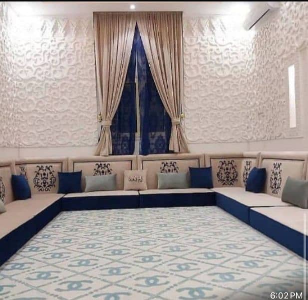 Arabic majlis/simple majlis/sofa poshish/furniture/bed wall designer 4