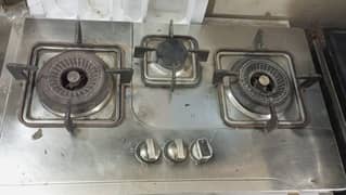 3-Burner Gas Stove