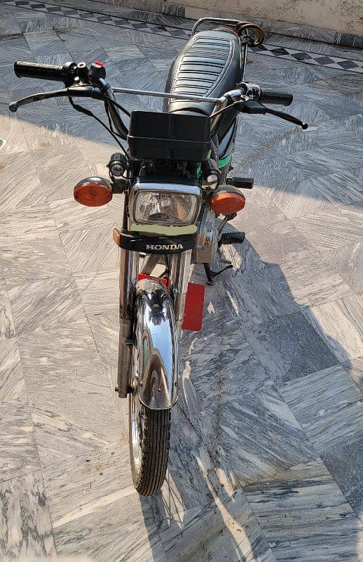 Honda cg 125 black color for sale 1