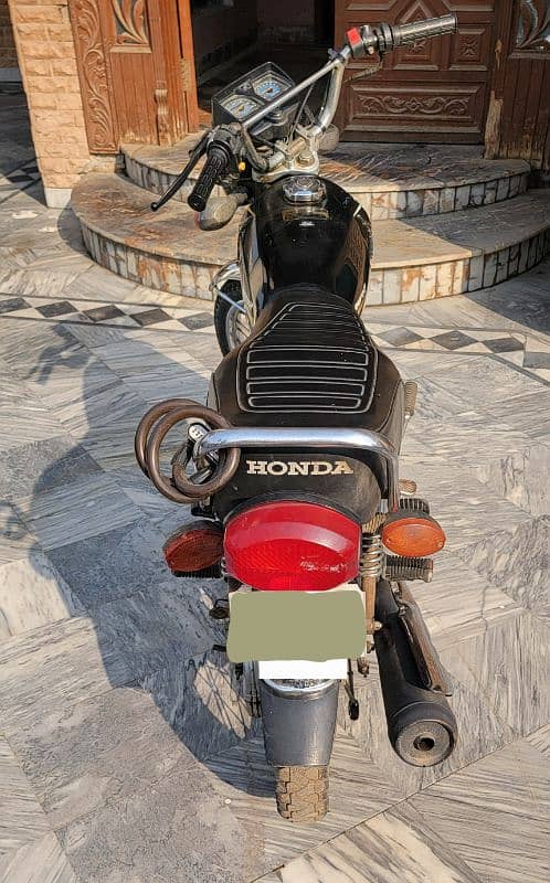 Honda cg 125 black color for sale 2