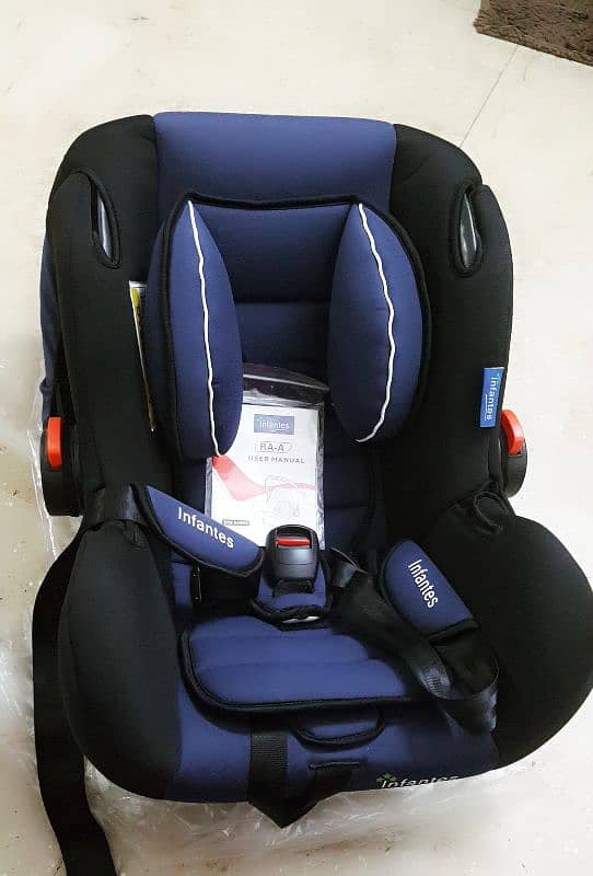 Infantes Car seat/ Carry cot 0