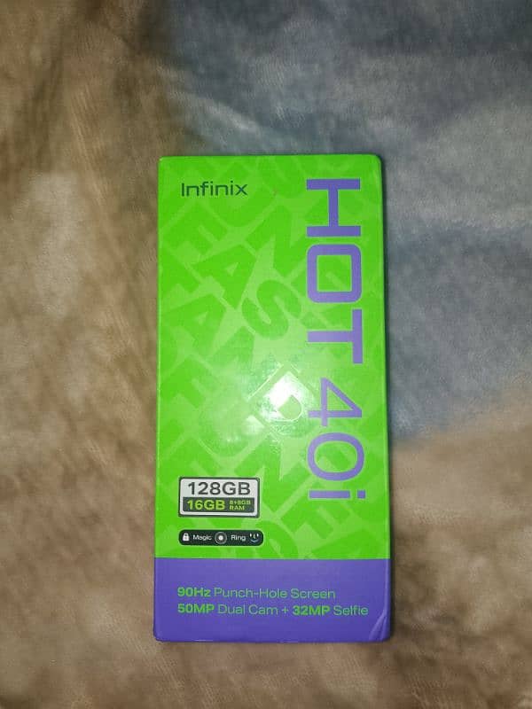 Infinix hot 40i 16GB Ram and 128GB storage 1