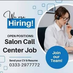 Urgent Hiring Female Staff In urdu call center