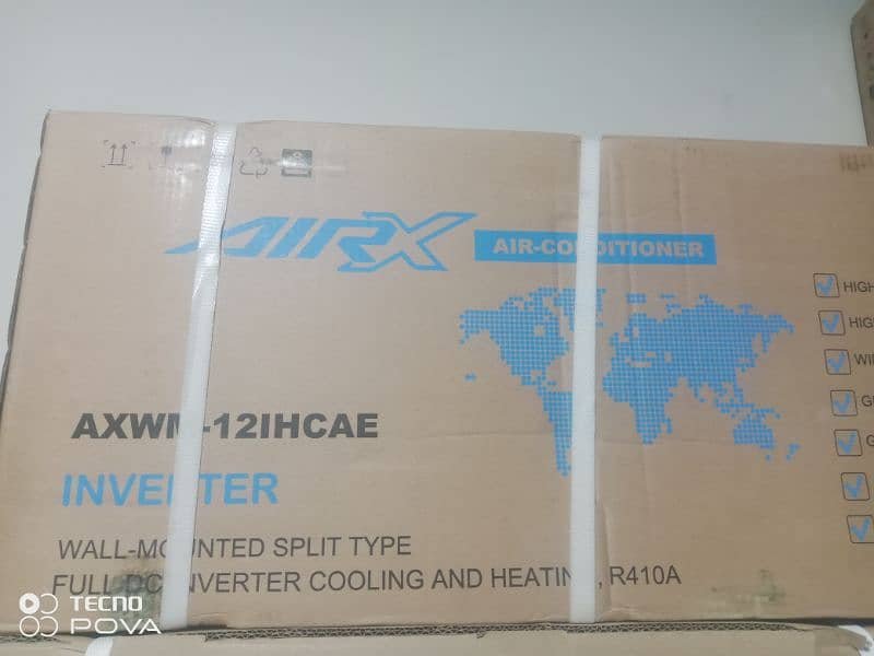 AIRX-1.0 ton (12000 Btu) Wall mounted Inverter- AXWM-12IHCAE T3 3