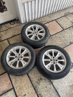 15” RIMS with 2 Tyres