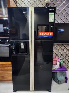 FULL PACKAGE HITACHI Fridge dual Inverter 4 doors and HAIER LED 50”