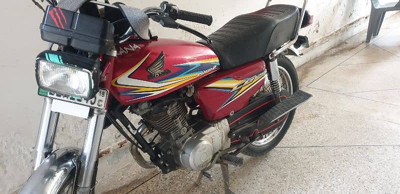 Honda CG 125  December 6, 2018 exchange CD 7022/23 model 0