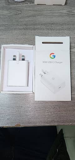 Google Pixel 30W Fast and Original Charger & Cable