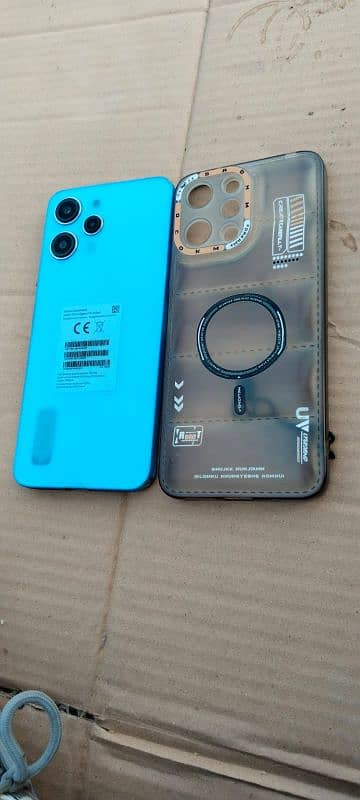 Redmi 12 for sale with box and charger 1