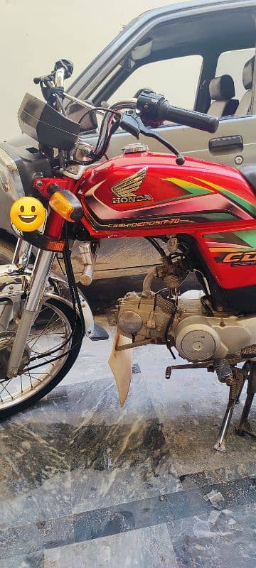 Honda CD70 total genuine bike just buy and use 3