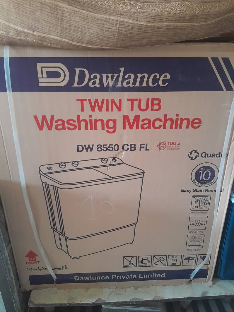 Dawlance Washing Machine Twin Tub DW8550 0