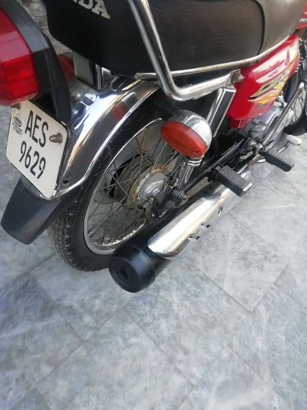 honda 125 good condition 2021 model 1