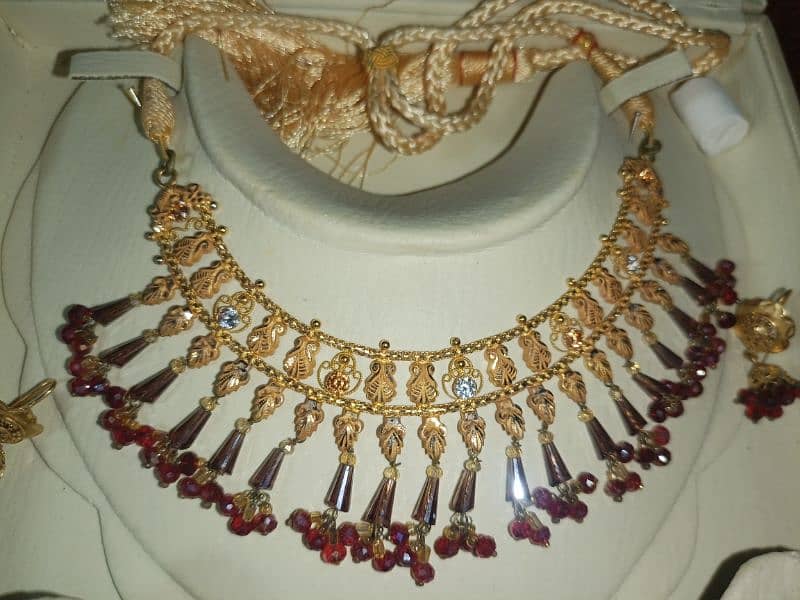 ORIGINAL Gold jewellery 1.25 Tola Set , 2 Ring , adha Tola Kanty alg 0